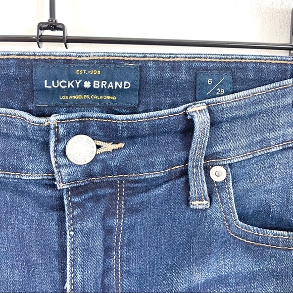Lucky Brand Ava Skinny Raw Hem Jeans - Picture 4 of 5